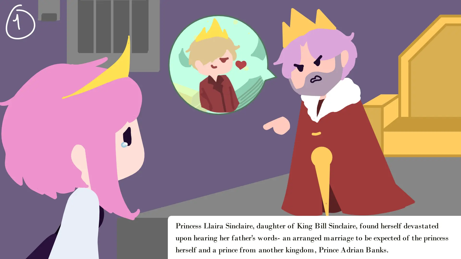 Llaira's Quest Panel 1